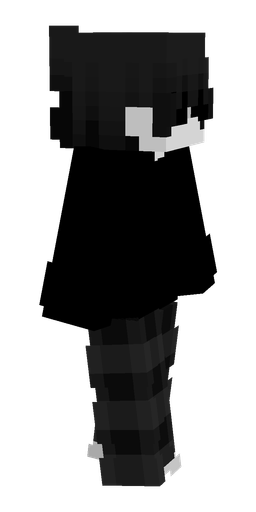 Black skin: body, right side render