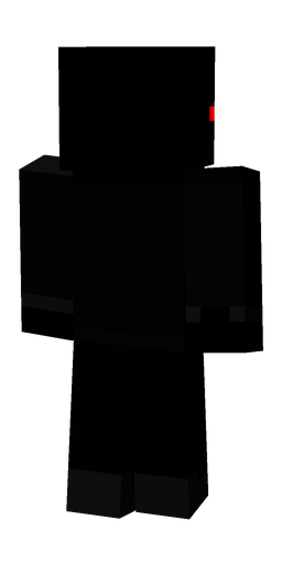 Black skin: body, back render