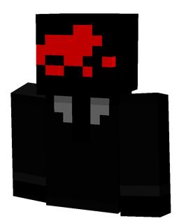 Black skin: bust render