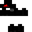 Black skin: raw texture render