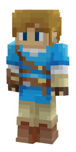 Blue skin: body, front render