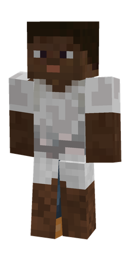 Brown skin: body, front render