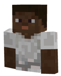 Brown skin: bust render
