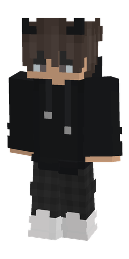 Black skin: body, front render