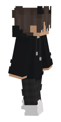 Black skin: body, right side render