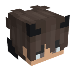 Black skin: head render