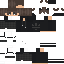 Black skin: raw texture render