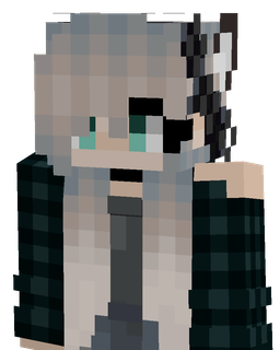 Black skin: bust render