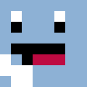 Blue skin: face render