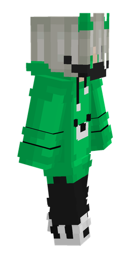 Black skin: body, right side render
