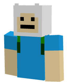 Blue skin: bust render