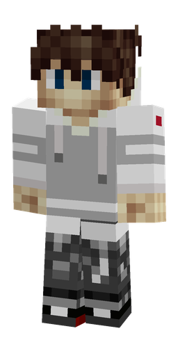 Black skin: body, front render