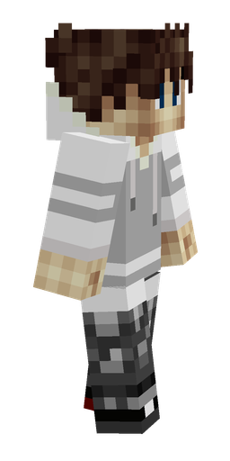 Black skin: body, right side render