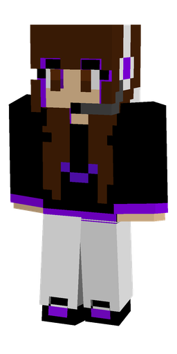 Black skin: body, front render