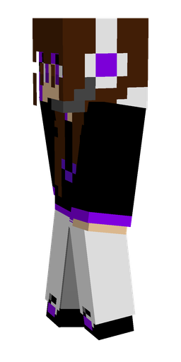Black skin: body, left side render