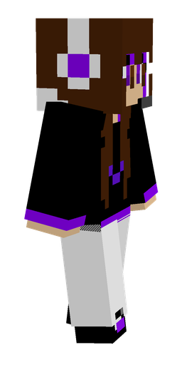 Black skin: body, right side render