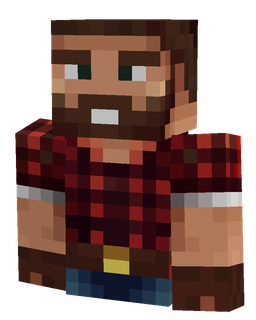 Blue skin: bust render