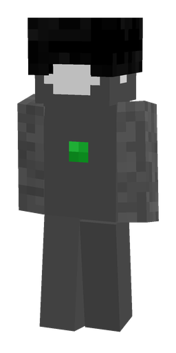 Black skin: body, front render