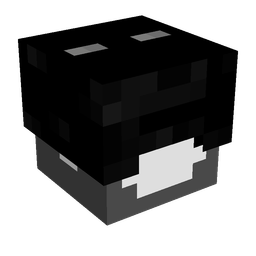 Black skin: head render