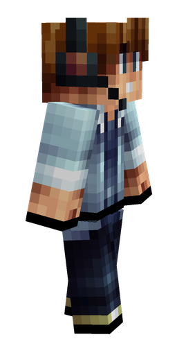Black skin: body, right side render