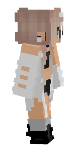 Black skin: body, right side render