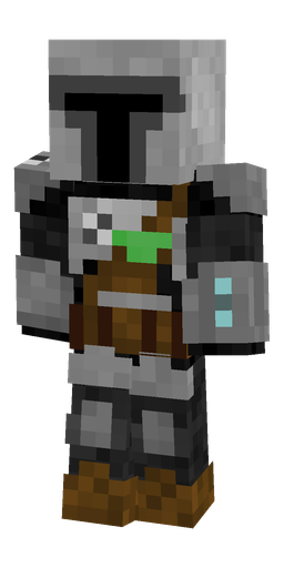 Black skin: body, front render