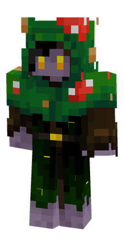 Black skin: body, front render