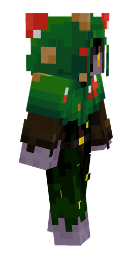 Black skin: body, right side render