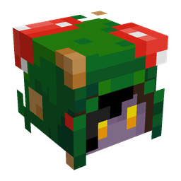 Black skin: head render