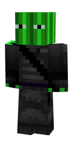 Black skin: body, front render