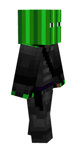 Black skin: body, right side render