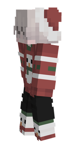 Black skin: body, left side render