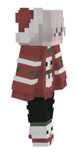 Black skin: body, right side render