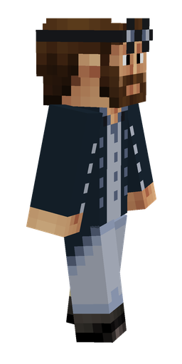 Black skin: body, right side render