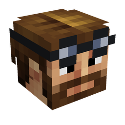 Black skin: head render