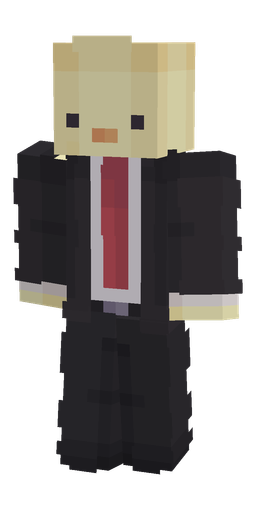 Black skin: body, front render