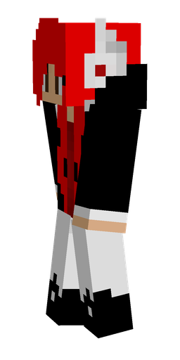 Black skin: body, left side render