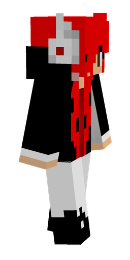 Black skin: body, right side render