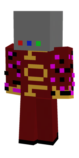 Classic skin: body, back render