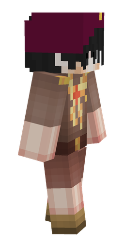 Black skin: body, right side render