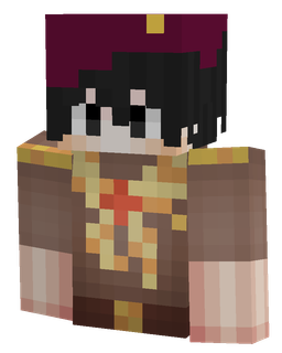Black skin: bust render