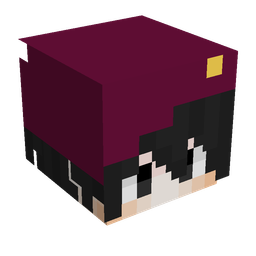Black skin: head render