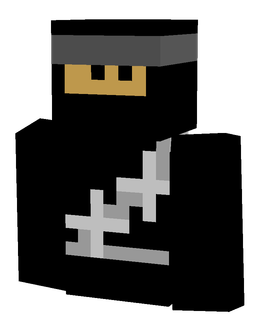 Black skin: bust render