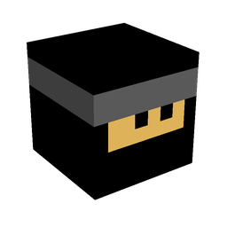 Black skin: head render