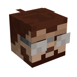 Black skin: head render