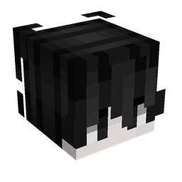 Black skin: head render