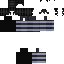 Black skin: raw texture render