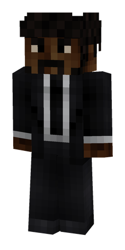 Black skin: body, front render
