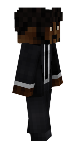 Black skin: body, right side render