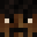 Black skin: face render